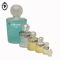 Série 6 Flacons en cascade Dummy Parfum Eau de Rochas objet collection de Vitrine parfumerie