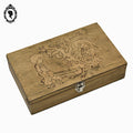 Boite en bois enfant vintage 26 x 15 cm vintage