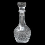 Carafe en cristal ciselé simple et chic