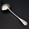 Cuillère à sucre saupoudreuse ou couvert ajouré en métal argent Christofle