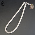 Embrasse corde beige satiné simple passementerie attache pour rideau style Houles neuf