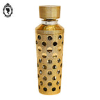 Étui métal doré pour recharge vaporisateur 93 ml Guerlain vintage