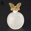 Flacon vide Annick Goutal boule papillon doré parfum vintage collection