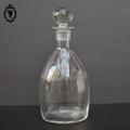Jolie carafe ou flacon verre bouchon boule de verre simple et chic