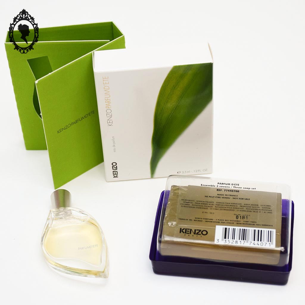 Lot 1 miniature + 1 savon collection Parfum d’été Kenzo NEUF