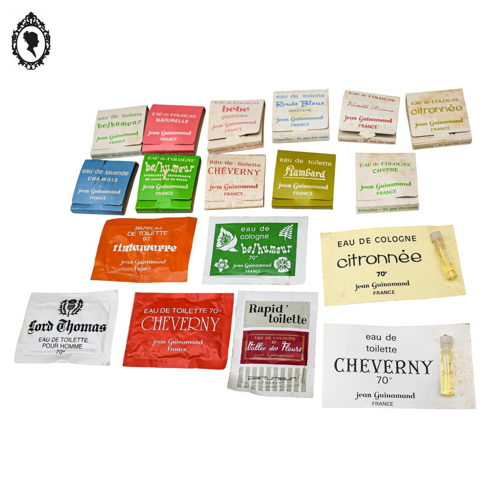 Lot 10 tubes + 5 pochettes lingettes  Jean Guinamand collection vintage
