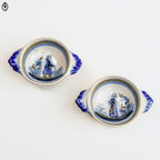 Lot 2 bols Quimper personnages anciens vintage