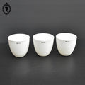 Lot 3 pots vases blancs ronds en porcelaine SERAX neuf