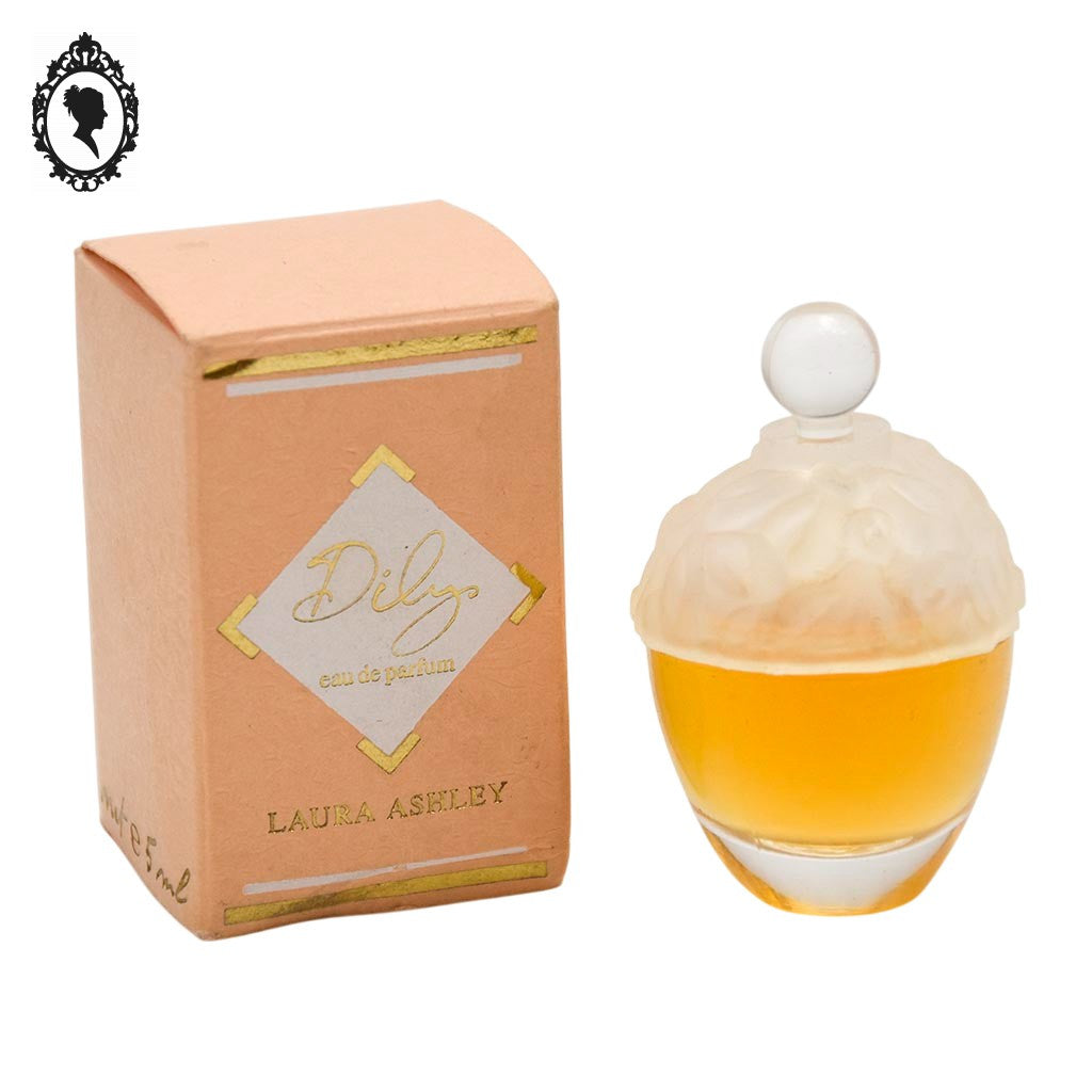 Miniature de parfum Dilys de Laura Ashley 5 ml collection vintage