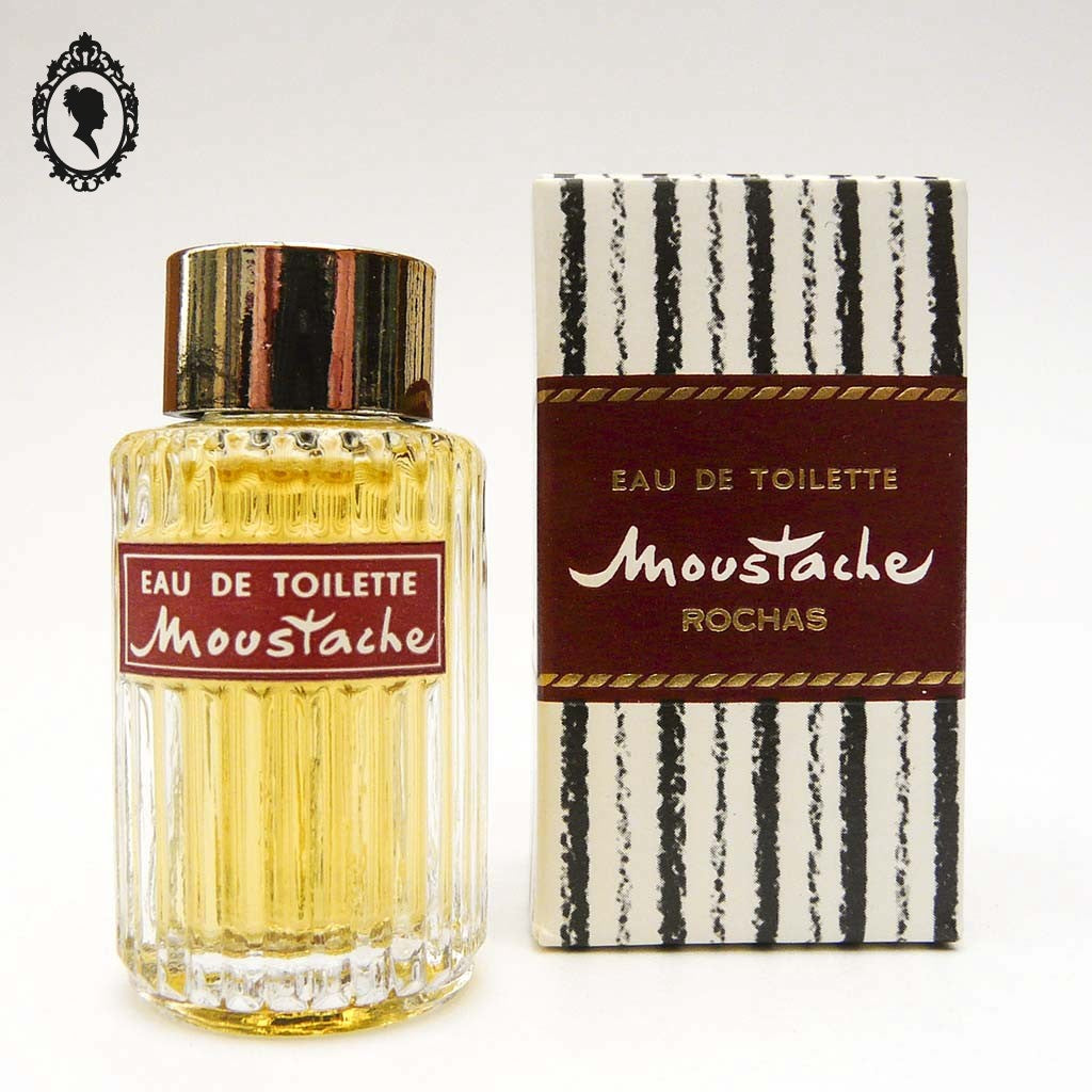 Miniature de parfum Moustache de Rochas Eau de toilette 8,5 ml Ancienne de collection