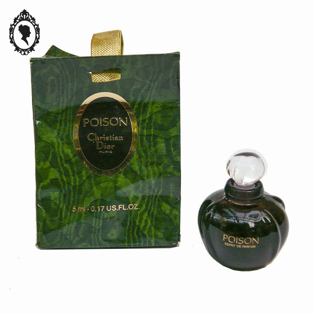 Miniature de parfum Poison de Christian DIOR Esprit de parfum 5 ml Paris