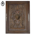 Porte de buffet bois sculpté tête de Lion office de cadre