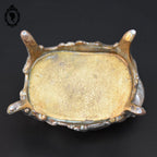 Boite ou coffret à bijoux métal argenté forme commode 1 tiroir ancienne