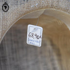 Chic chapeau nœud femme beige fibre naturelle T M  57 cm