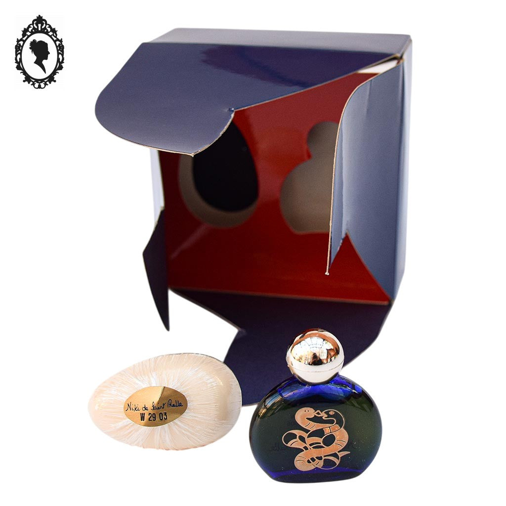 Coffret de miniature et savon collection Niki de Saint Phalle vintage