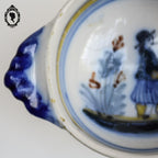 Lot 2 bols Quimper personnages anciens vintage