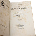 Lot 3 livres Les origines de la France contemporaine fin XIX anciens