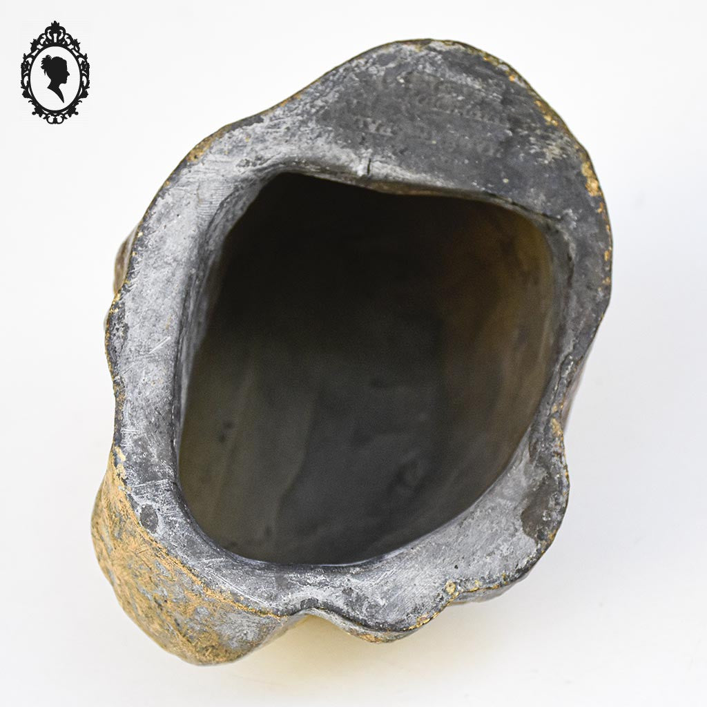 Statue sculpture tête d’ange à accrocher terre cuite Amphora Spain H 14 cm