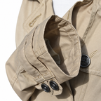 Barbour Tay Tranch beige à doublure tartan – taille 40/42
