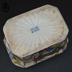 Rare terrine porcelaine passementerie tambour corne de chasse asiatique ancienne ART D’ASIE
