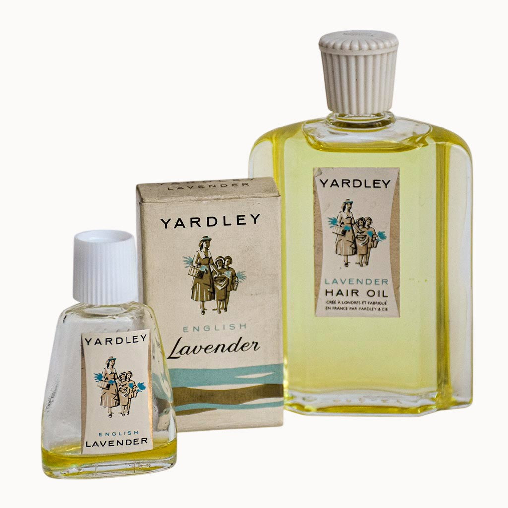 Lot de 2 flacons vintage collection Yardley Lavender avec boîte