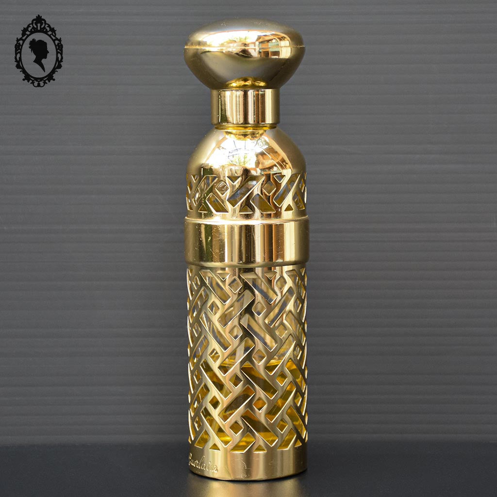 Chamade de Guerlain Eau de toilette environ 25 ml avec étui métal doré vintage