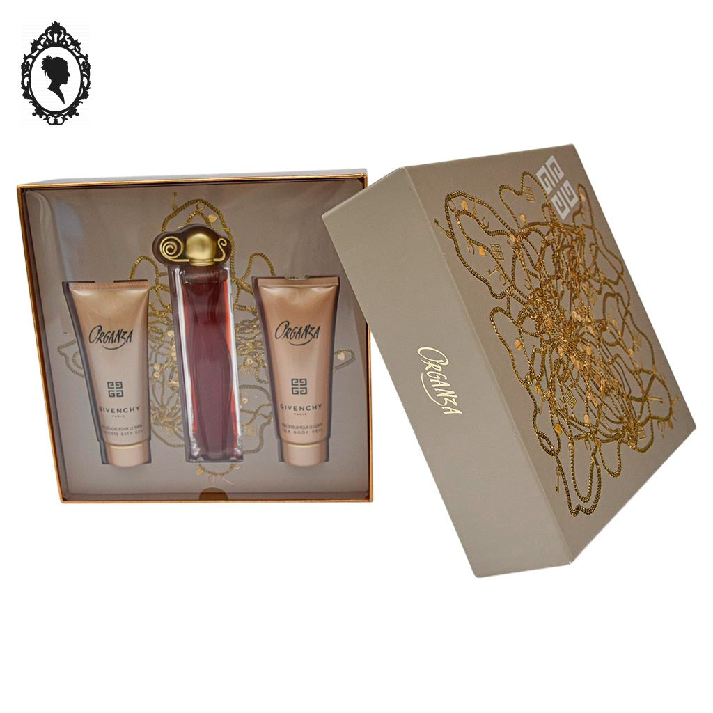 Coffret Organza de Givenchy eau de parfum vapo 50 ml + gel + crème