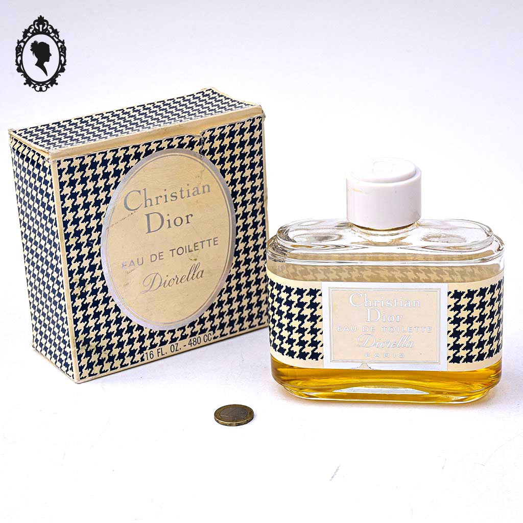 Flacon ancien Diorella de Christian Dior 480 ml vide vintage