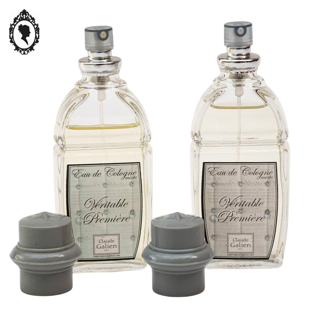 Lot 2 Eaux de Cologne Véritable lavande Claude Galien vapo 50 ml vintage