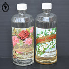 Lot 2 flacons collections Mero Boyveau L Warin eau de fleurs d’oranger et roses vides anciens