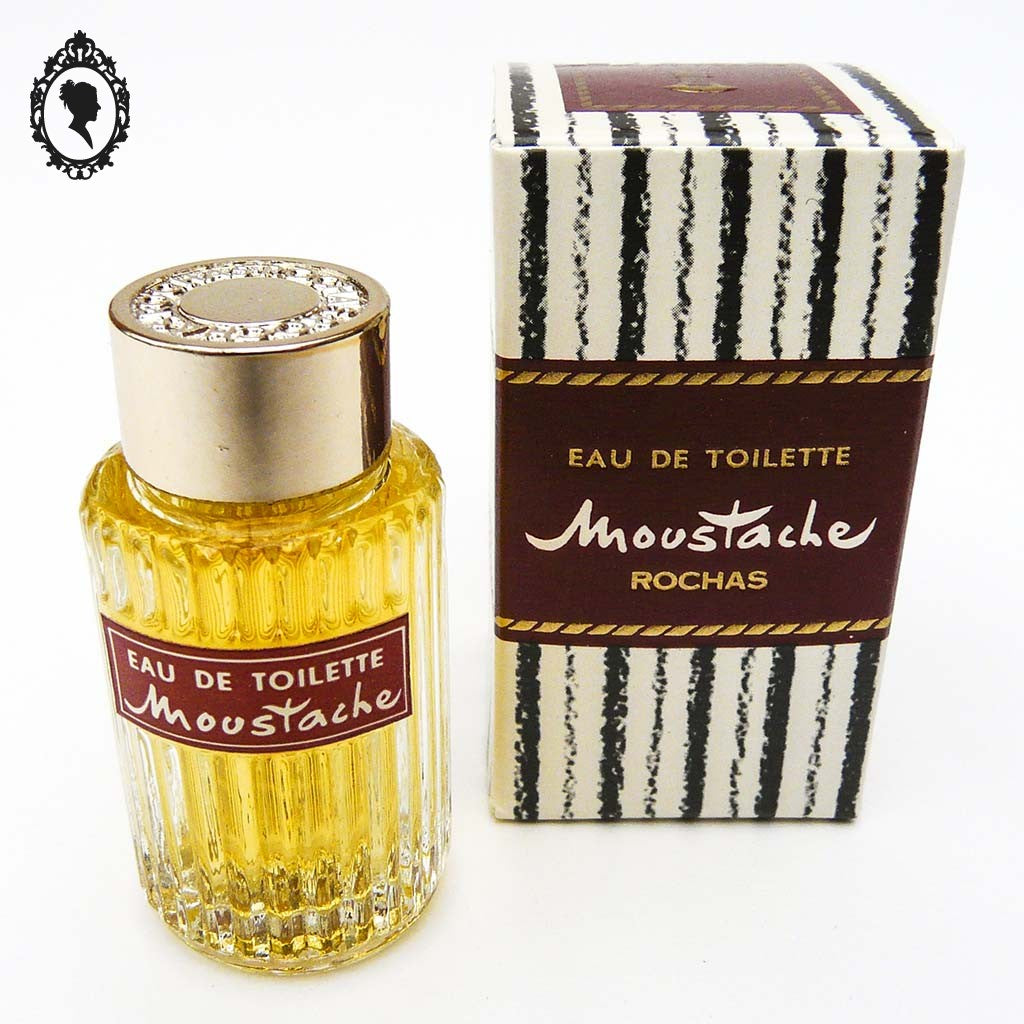 Miniature de parfum Moustache de Rochas Eau de toilette 8,5 ml Ancienne de collection
