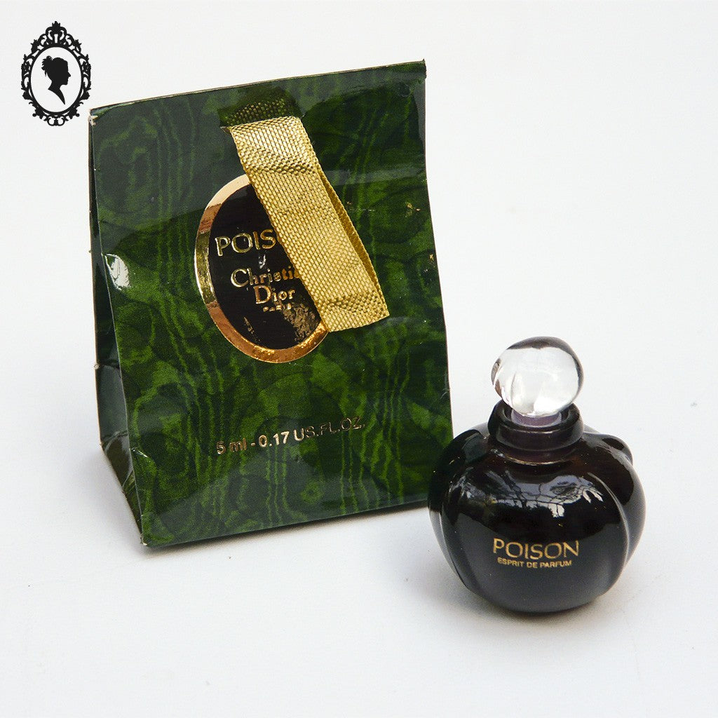 Miniature de parfum Poison de Christian DIOR Esprit de parfum 5 ml Paris