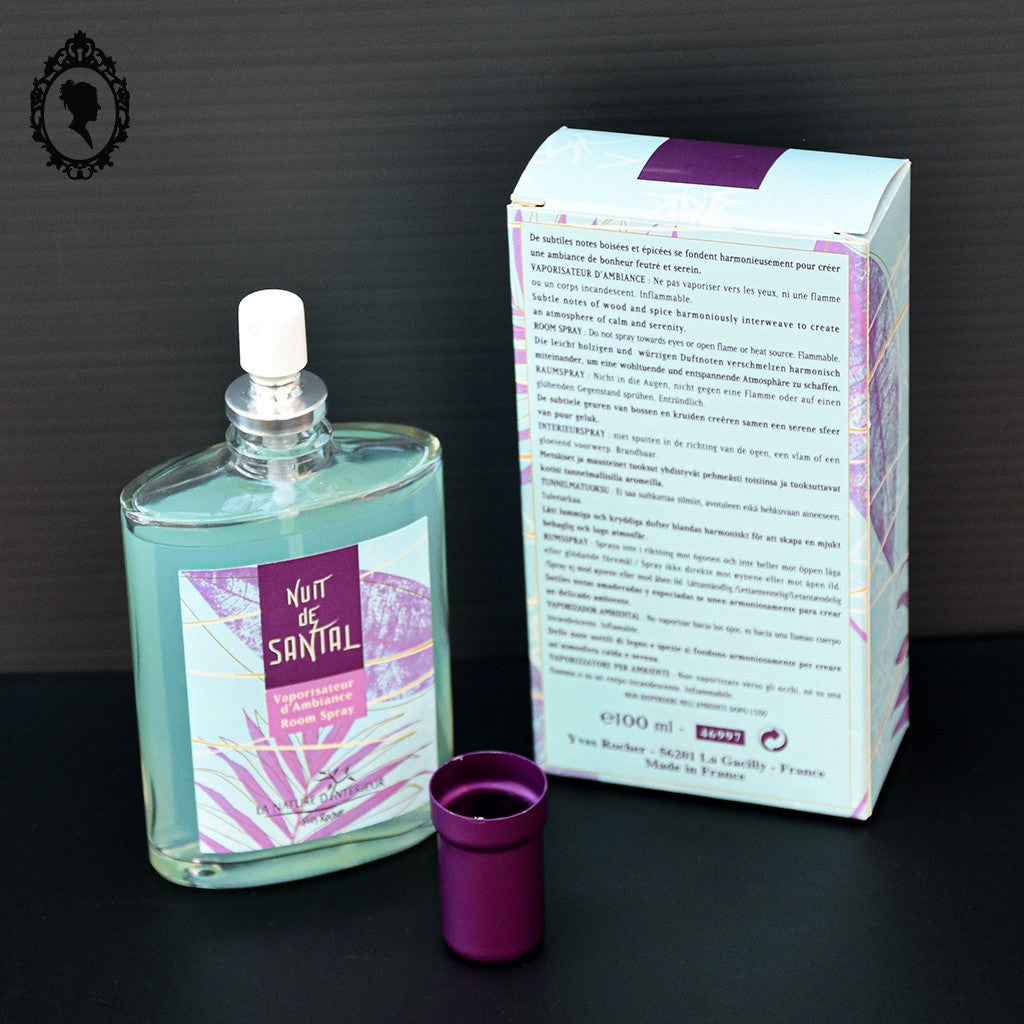 Nuit de santal parfum intérieur vapo d’ambiance Yves Rocher vintage