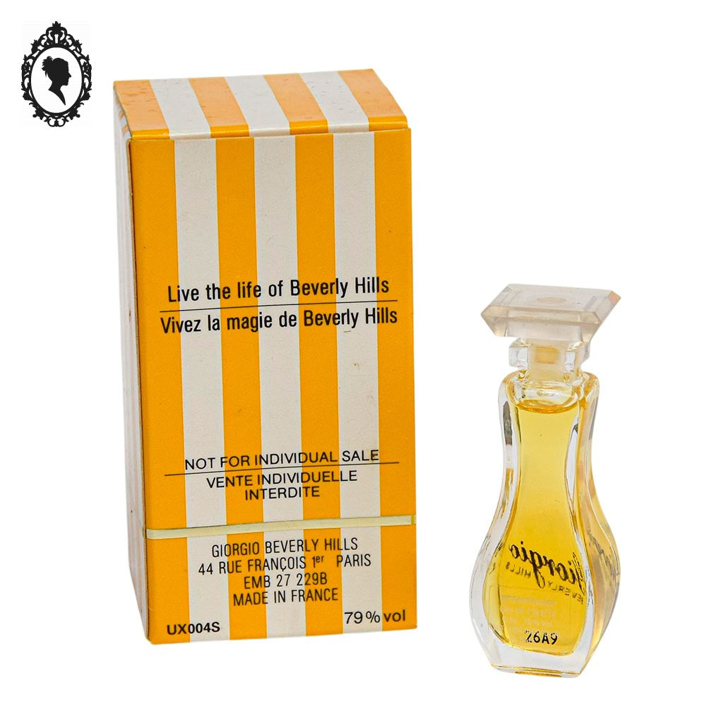 Miniature collection de parfum Giorgio Beverly Hills 4 ml NEUVE