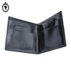 Portefeuille porte cartes cuir noir mixte neuf