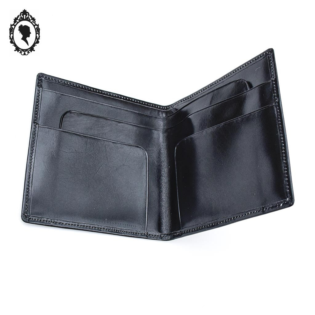 Portefeuille porte cartes cuir noir mixte neuf