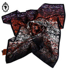 Superbe foulard soie collection Missoni Italie polychrome vintage
