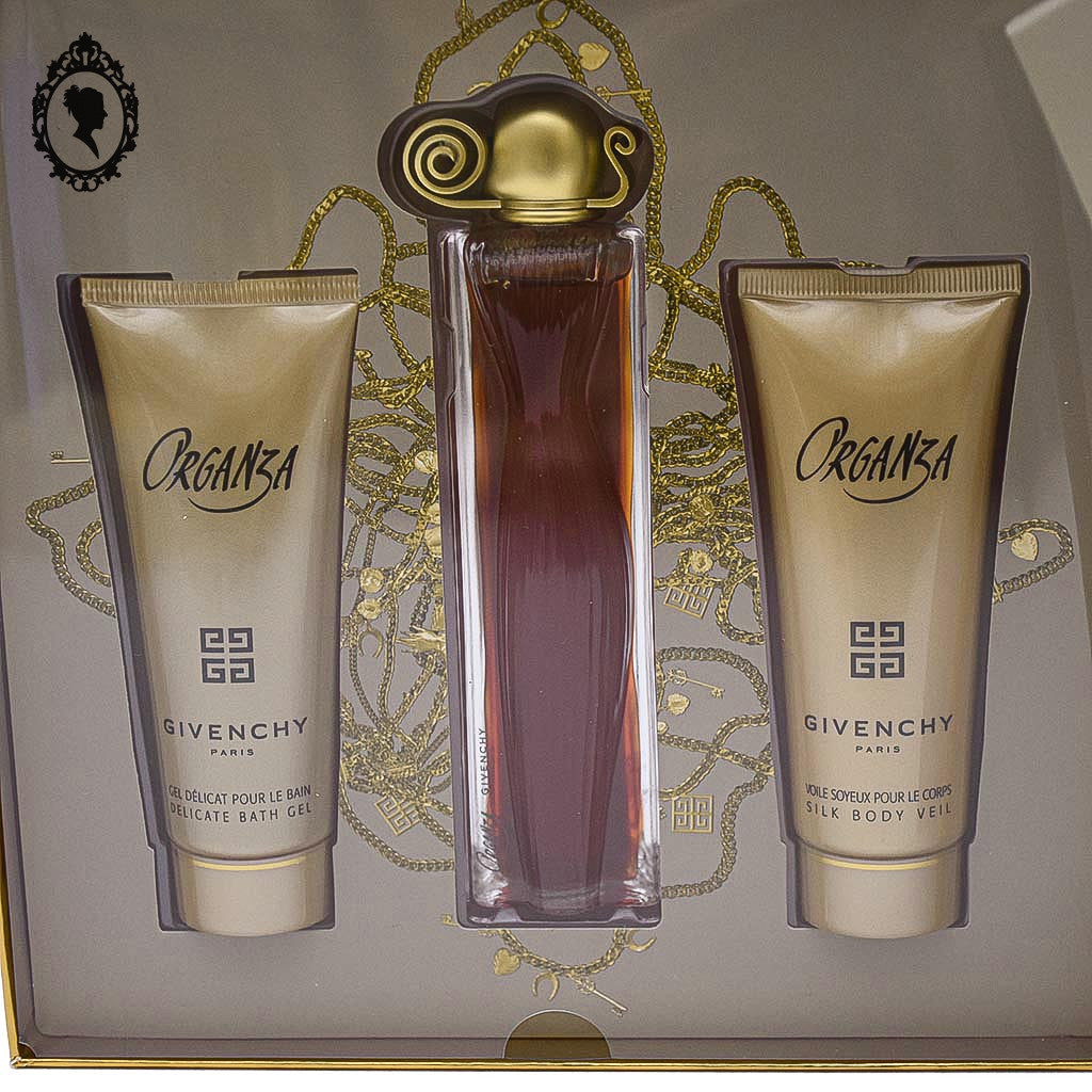 Coffret Organza de Givenchy eau de parfum vapo 50 ml + gel + crème