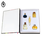 Coffret livre 5 miniatures parfums Préférence n° 5 diverses marques collection