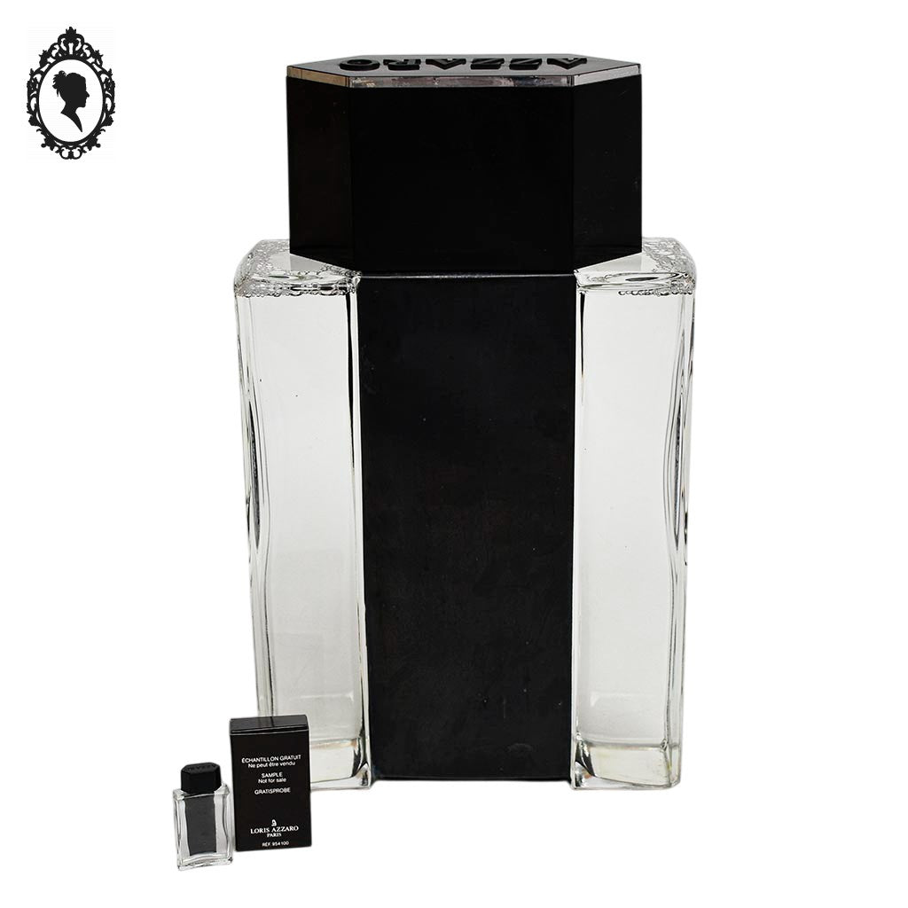 Flacon factice géant de parfum Acteur de Loris Azzaro H 36 cm collection vitrine parfumerie PLV