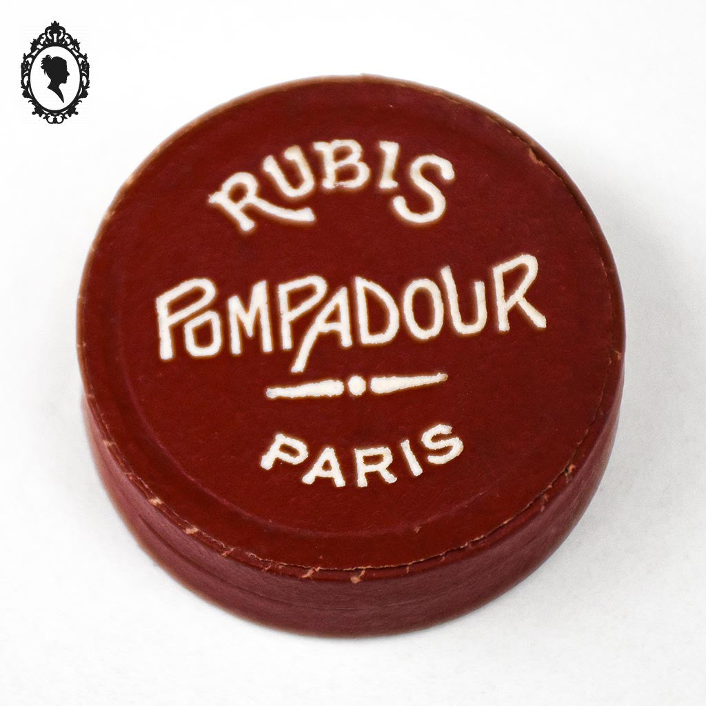 Le 1er vernis ou pierre d'autrefois ancien vintage Paris RUBIS POMPADOUR objet de collection
