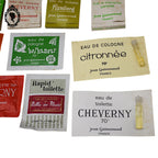 Lot 10 tubes + 5 pochettes lingettes  Jean Guinamand collection vintage