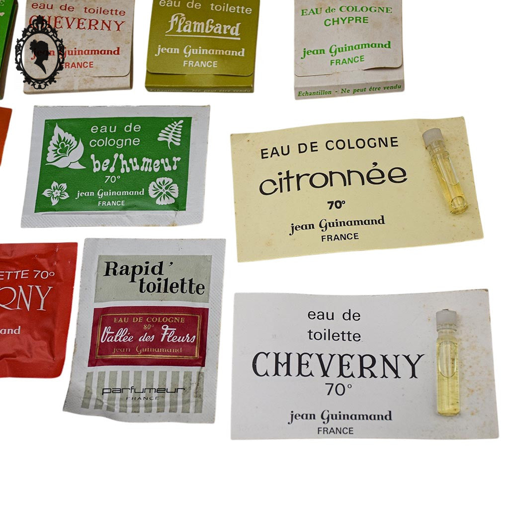 Lot 10 tubes + 5 pochettes lingettes  Jean Guinamand collection vintage