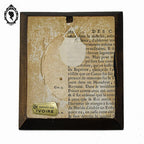 Petit cadre miniature portrait médaillon femme coiffe élégante sur ivoire ancien