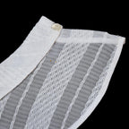 Plastron col décolleté vintage ancien beige
