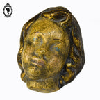 Statue sculpture tête d’ange à accrocher terre cuite Amphora Spain H 14 cm