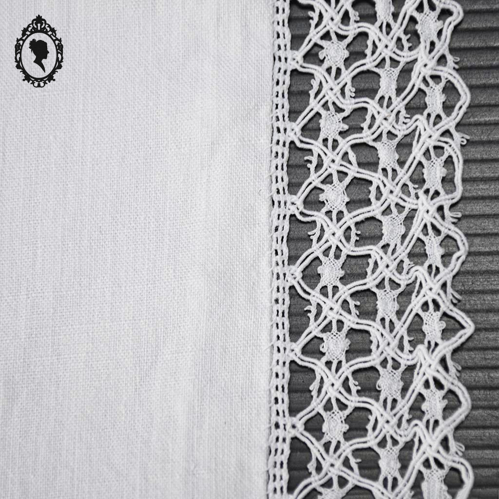 3 taies d’oreiller blanches pourtour dentelle crochet 63 x 60 anciennes