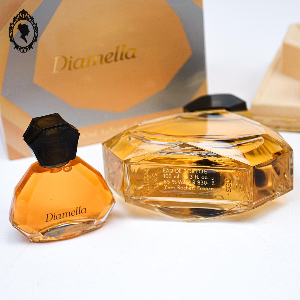 Coffret Diamella flacon eau de toilette 100 ml collection parfum Yves Rocher vintage
