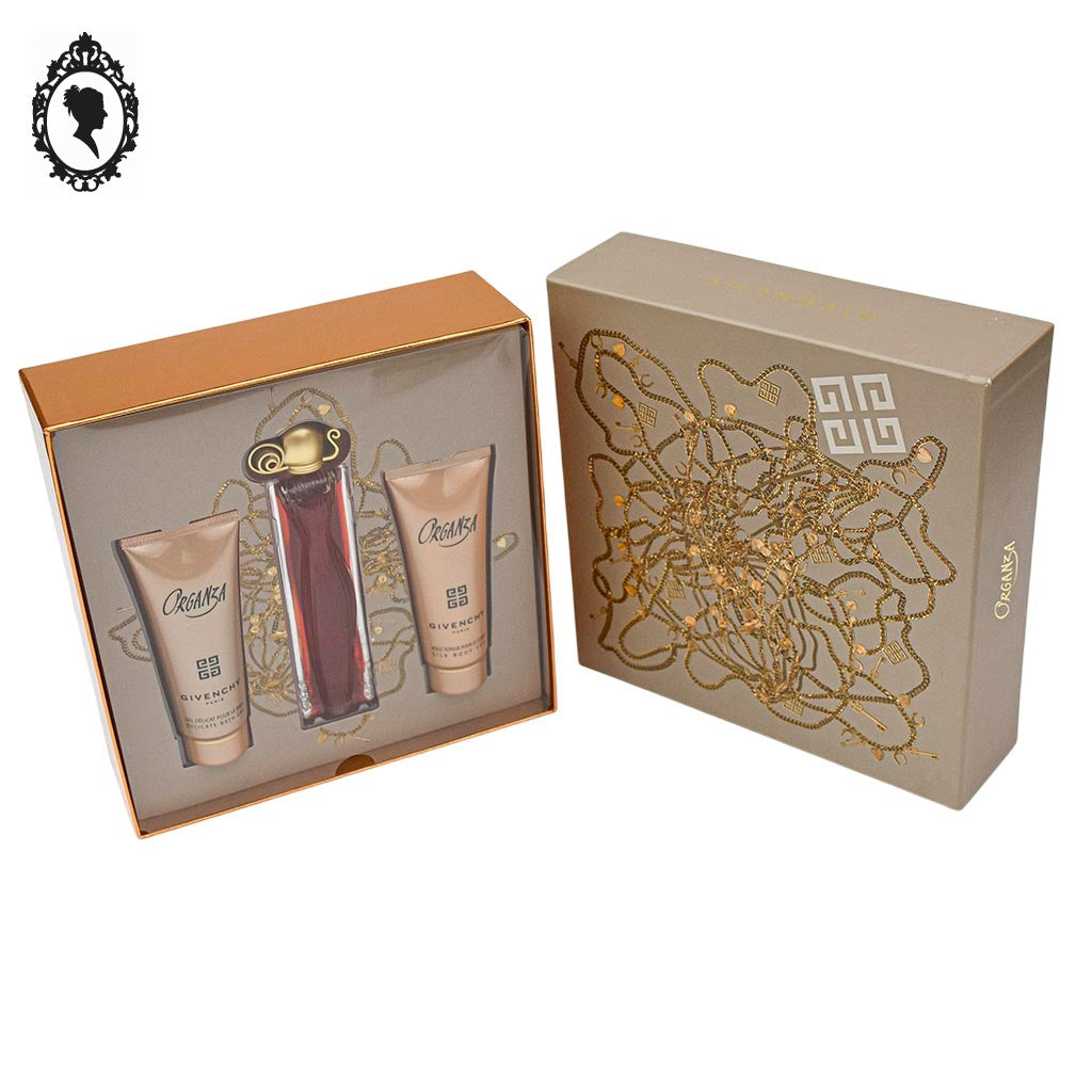 Coffret Organza de Givenchy eau de parfum vapo 50 ml + gel + crème