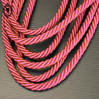 Embrasse corde rose fushia rouge satiné simple passementerie attache pour rideau style Houles neuf